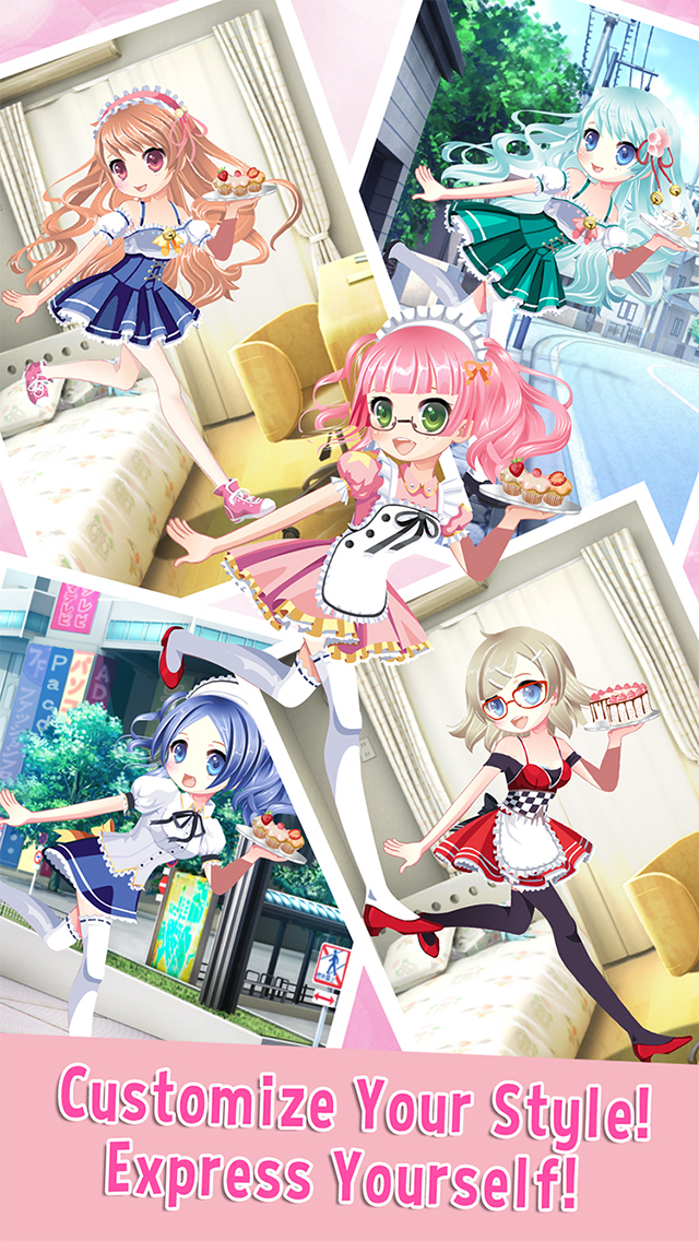 Sweet Anime Girl - Makeover and Dress Up Kid Salon