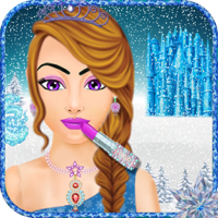 Ice Princess Makeover Salon Ice Frozen Princess Spa Makeup and Dress Up Makeover - Girls games for girls