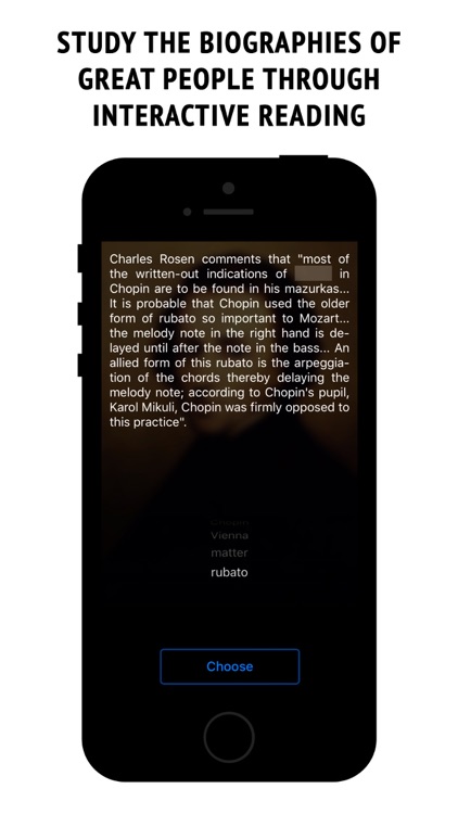 Chopin - interactive biography