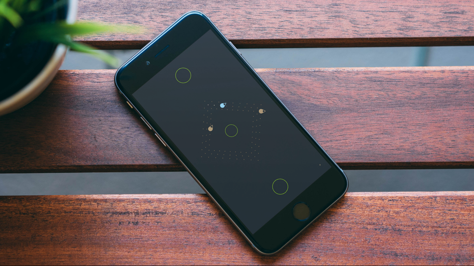 #2. Symmetrica: Minimalistic arcade game (iOS) 来自: Feavy Games