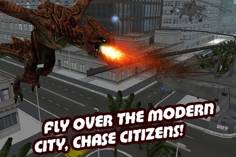 Monster Dragon City Rampage 3D Full screenshot 3