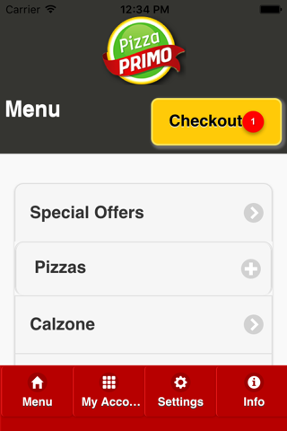 Pizza Primo screenshot 2