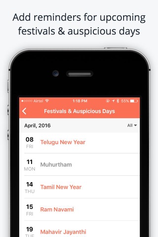 Panchangam+ screenshot 4