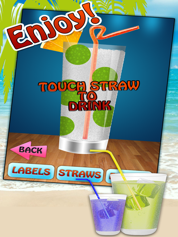 Slurpee Ice drink maker - fun icy fruit soda and slushies dessert game for all age free iPad screenshot 4 - Music app