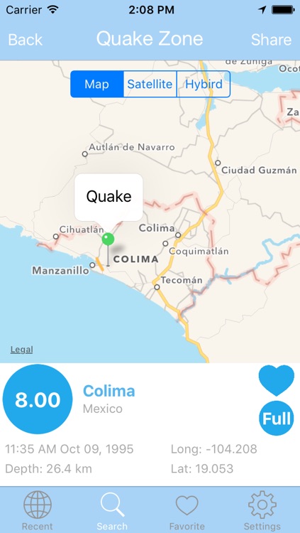 Earthquake PRO - Alert & Search USGS Data Edition