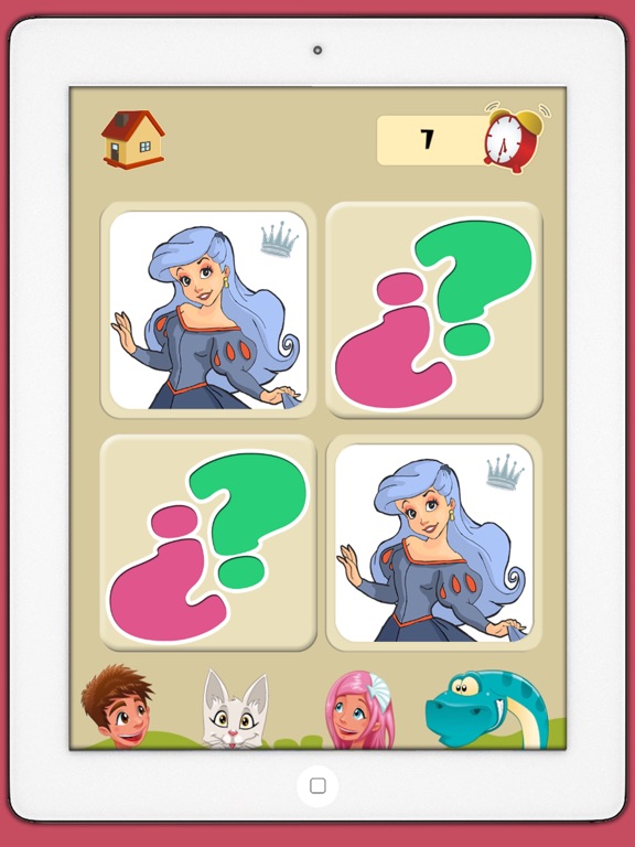 Screenshot #4 pour princesses de jeu de mémoire: jeu d'apprentissage de la formation du cerveau pour les filles et les garçons