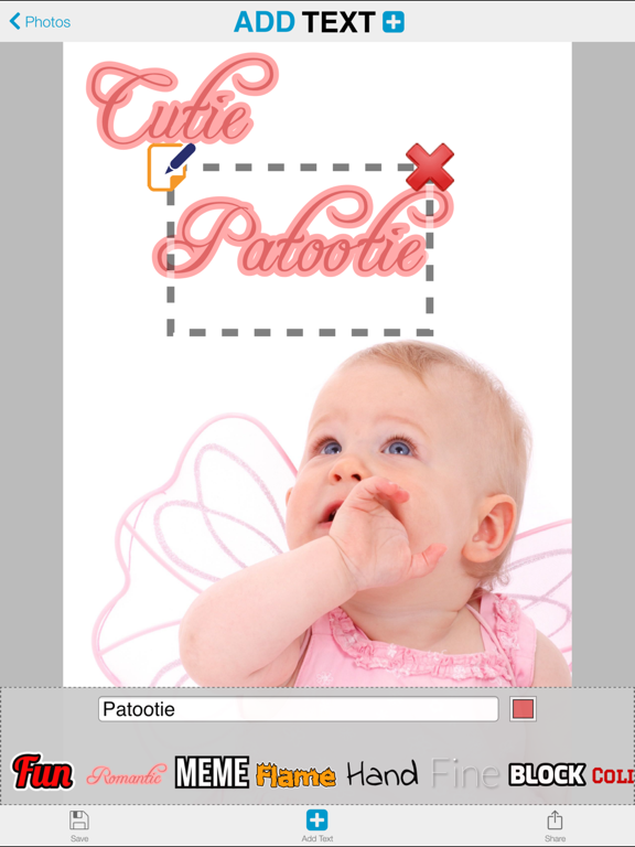 Screenshot #4 pour AddText - to your photos