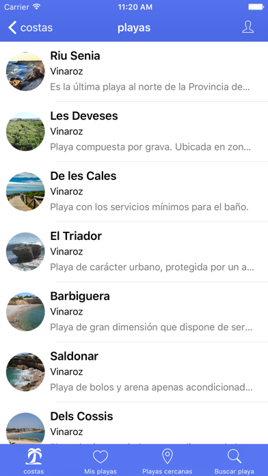 Screenshot #2 pour Playas.es