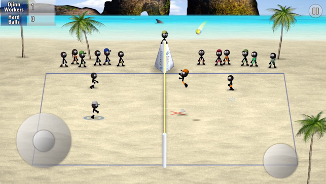 ‎Stickman Volleyball Screenshot