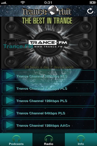 Trance, Orbit screenshot 4