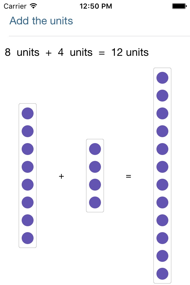 CalcStep Lite - Math Addition Steps in Pics screenshot 2