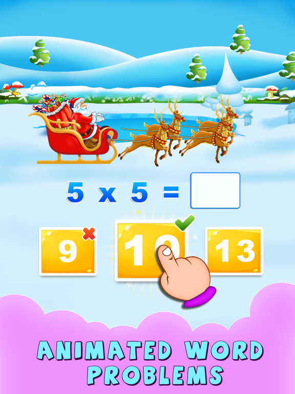 Screenshot #4 pour Fun games for learning and mastering times tables