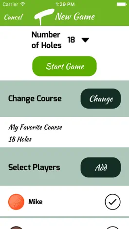 Game screenshot PuttMaster Scores apk