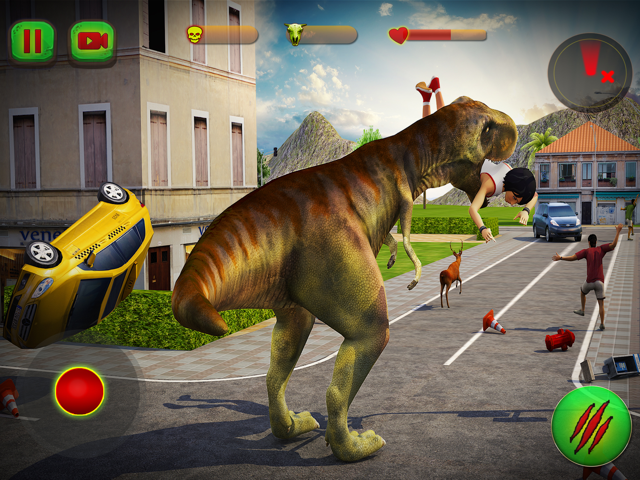 Dino City Rampage 3D screenshot 8