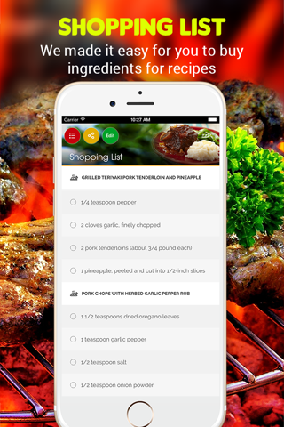 Grilling Recipes screenshot 3