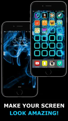 Screenshot 1 Glow Backgrounds iphone