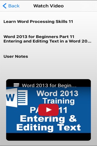 Learn Word Processing Skills screenshot 3