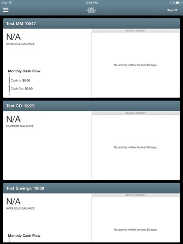 FNB Utah Business Mobile for iPad screenshot 3