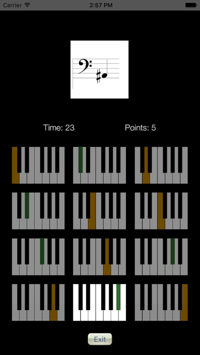 Sheet Music Trainer Piano Bassのおすすめ画像4