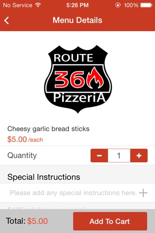 360 Pizzeria screenshot 4