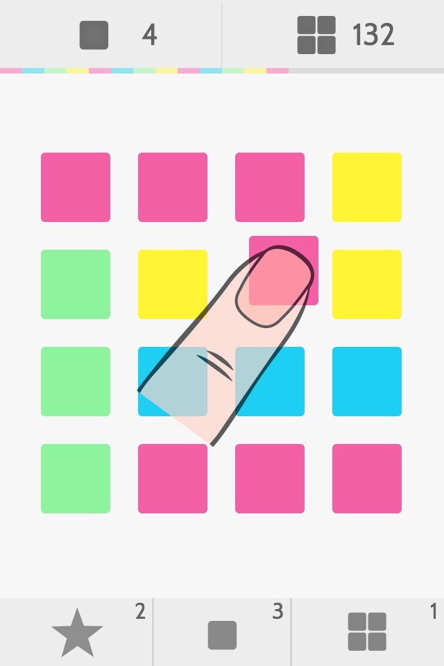 Bloks: A colorful match-4 puzzle game screenshot 2
