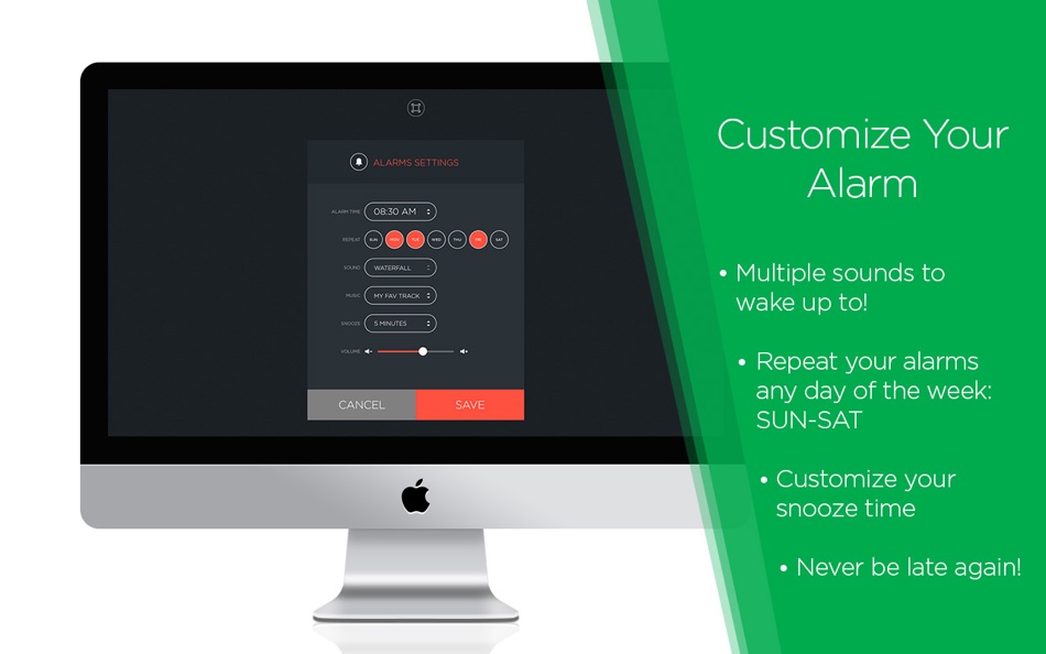 #2. Sleep Alarm Clock - The #1 Alarm Clock & Sleep Timer (macOS) Von: Pocket Bits LLC