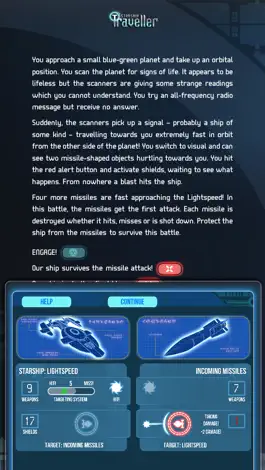 Game screenshot Fighting Fantasy: Starship Traveller hack