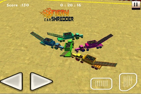 Fiery Car Shredder screenshot 2