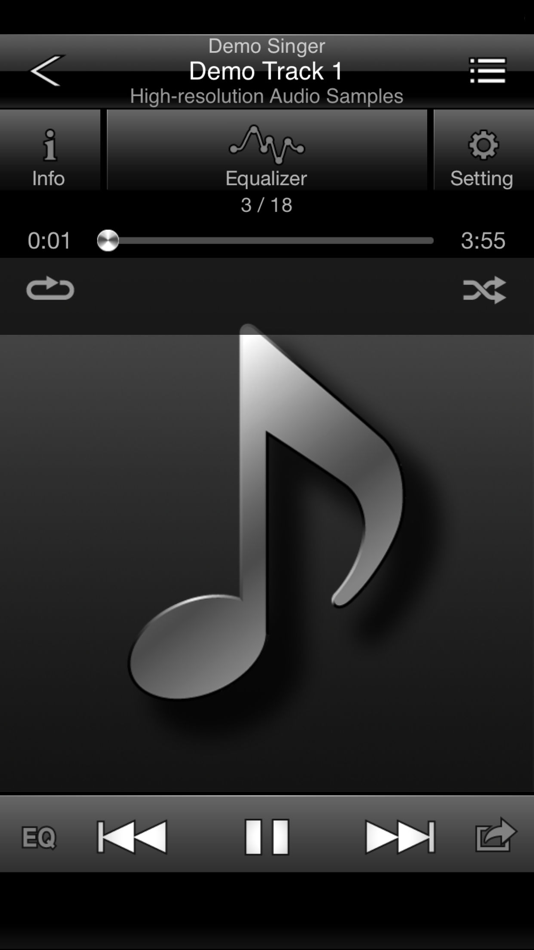 #4. HR Audio Player for iOS (iOS) 由: TEAC CORP.