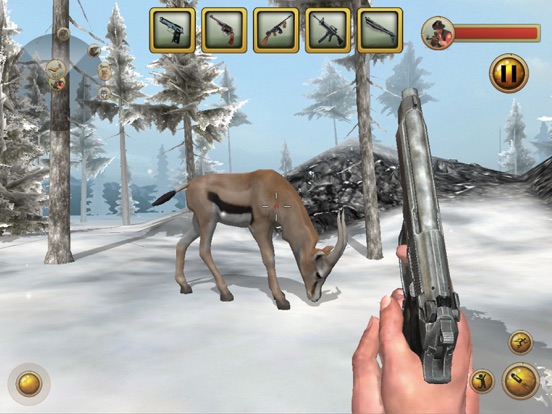 Screenshot #4 pour Deer Hunting Ice Age