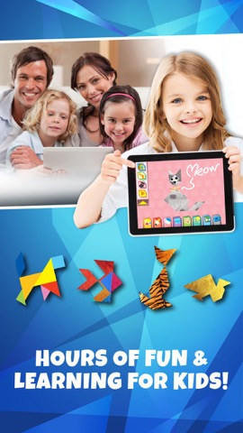 Kids Learning Puzzles: Dance, Tangram Playgroundのおすすめ画像5