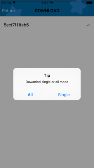 App screenshot
