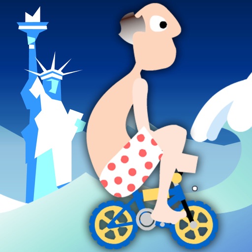 Ice Bicycle Icon