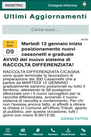 Cicagna Informa screenshot 3