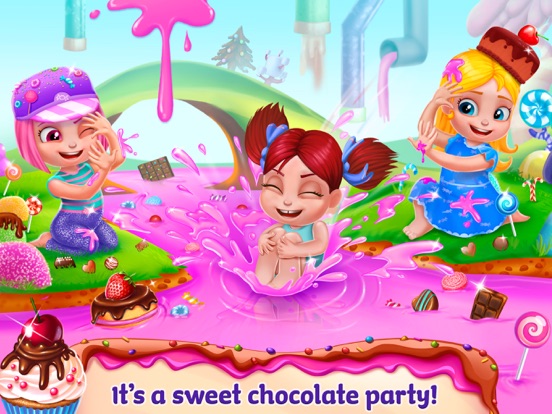 Chocolate Candy Party iPad app afbeelding 1