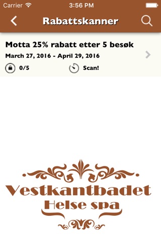 Vestkantbadet Spa screenshot 3