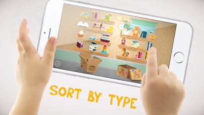 Screenshot #3 pour Little Postman - sorting by color, size and shape for early development of toddlers 2+ years