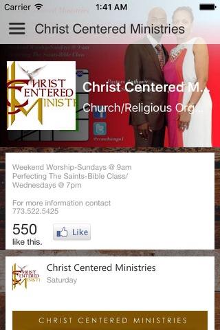 Christ Centered Ministries screenshot 2