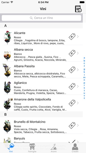 Aromi dei Vini Lite