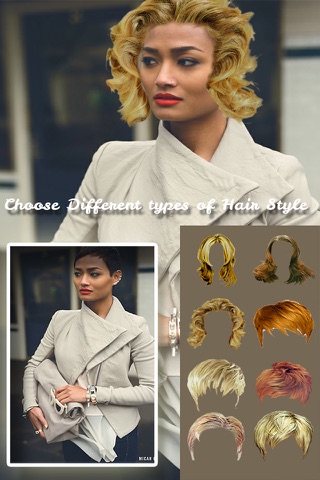 Women Hairstyles Photo Editor screenshot 4