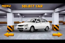 Game screenshot Driving In Car Priora apk