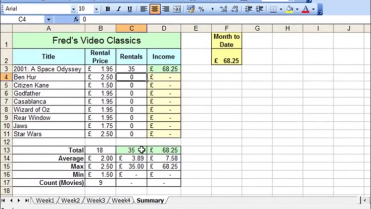 Learn Spreadsheet Skills screenshot-3