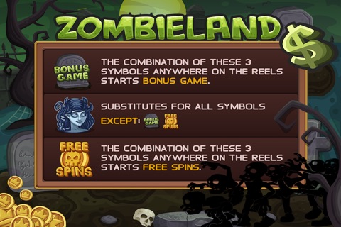 ZombieLand Slots - Free Las Vegas Slots Machine Game screenshot 3