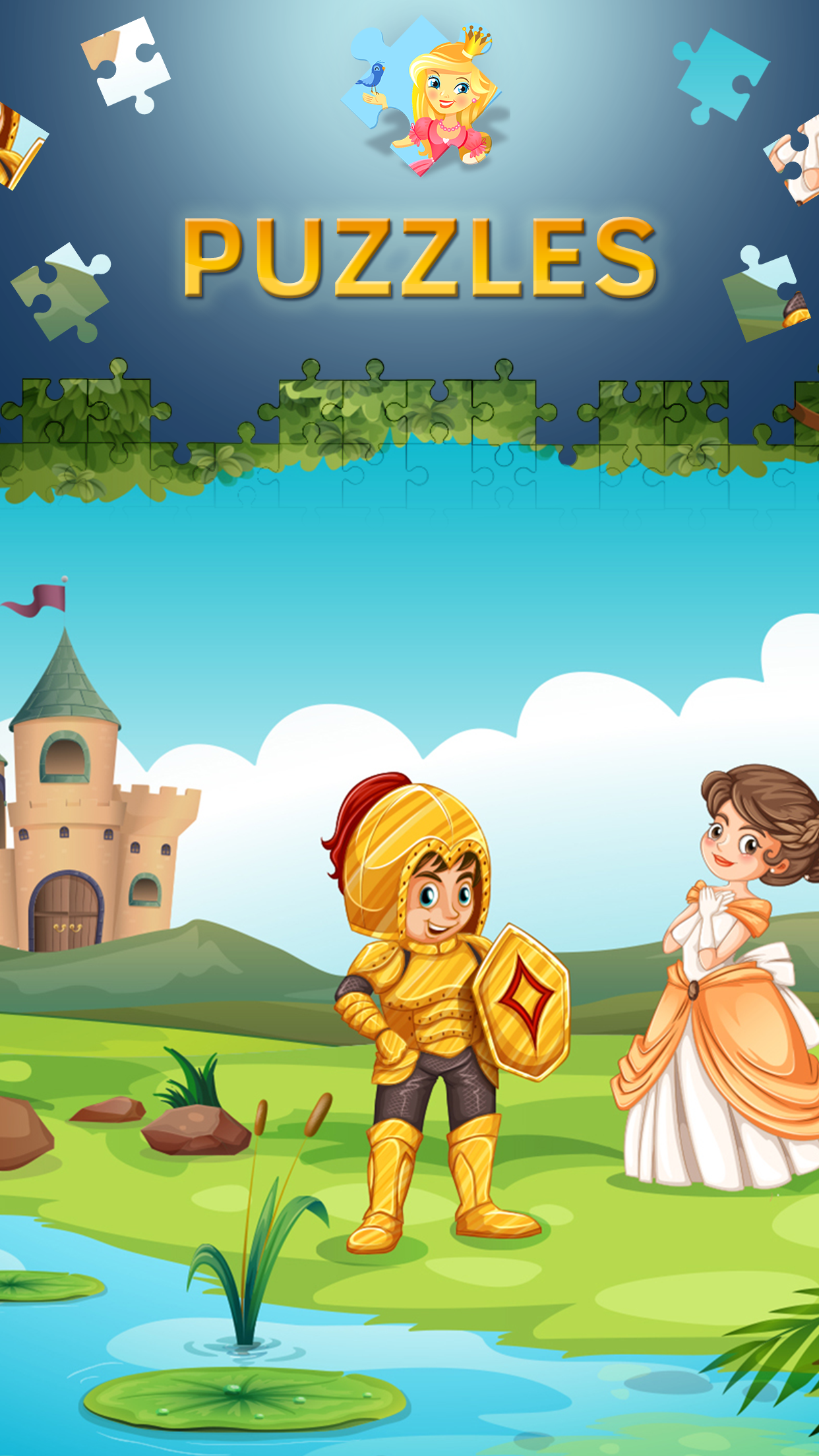 Princess Puzzles for Girls screenshot 3