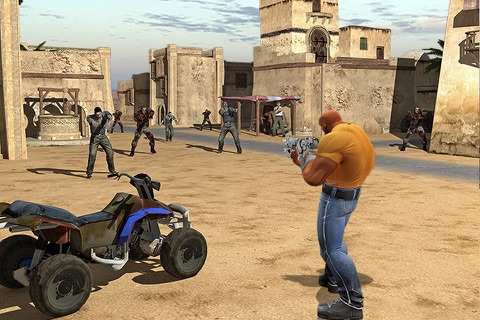 Grand Desert City Auto Modern Crime Combat screenshot 3