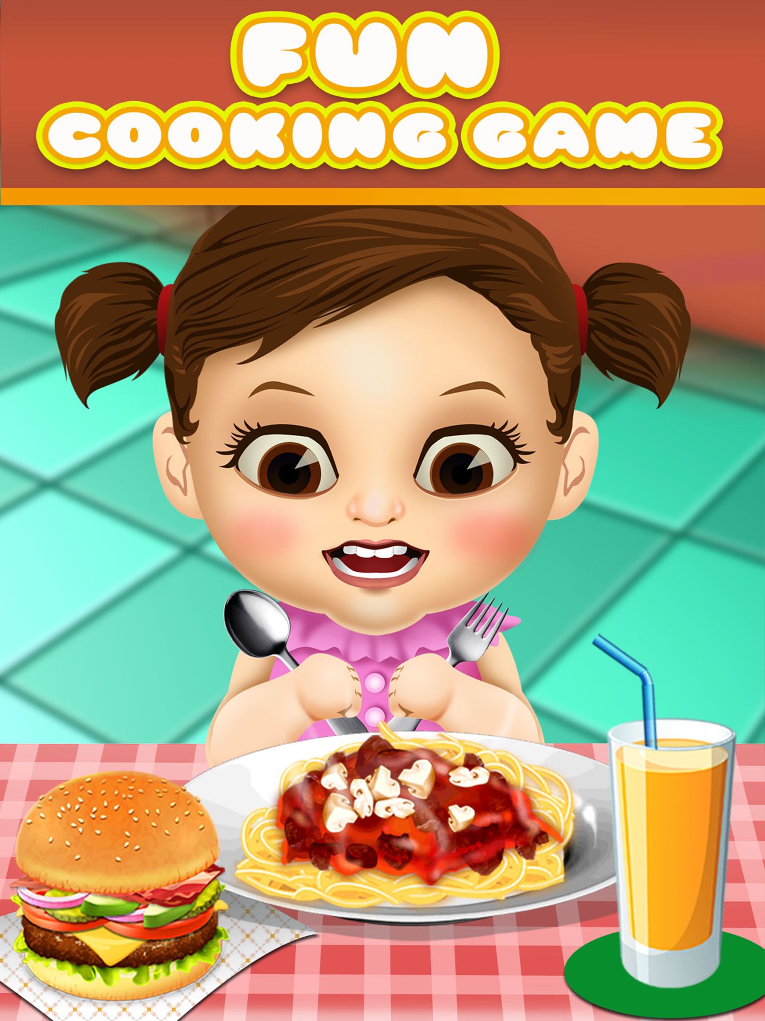 Kitchen Food Maker Salon - Fun School Lunch & Dessert Cooking Kids Games for Girls & Boys!