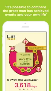 LIFE meter - Let's take a look at the rest of your life! screenshot #2 for iPhone