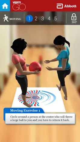 Game screenshot VertiGo Exercise (AR) apk