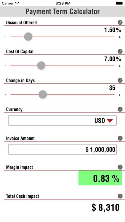 Payment Term Calculator screenshot-3