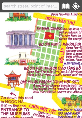 Map of Hanoi screenshot 2